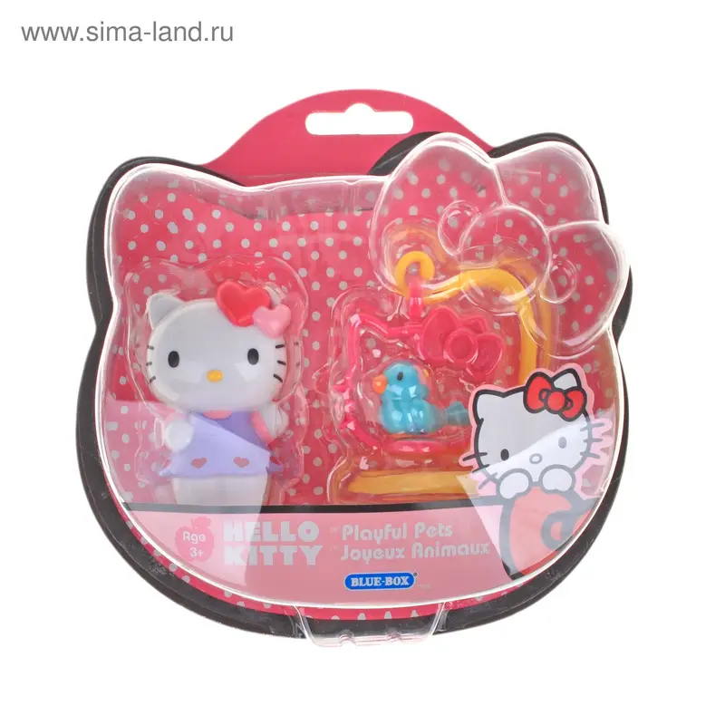 Набор игровой Кошечка и птичка