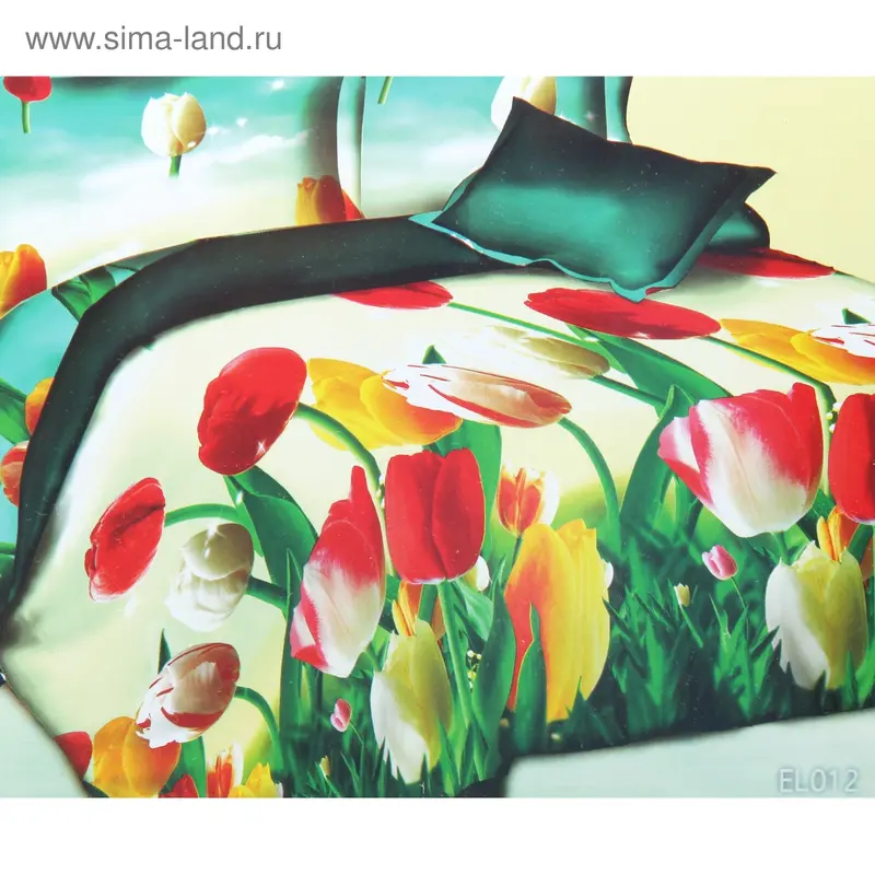 Постельное бельё 1,5 сп., Pastilla рис.EL012 145*217см, 150*220 см, 70*70 см 2 шт