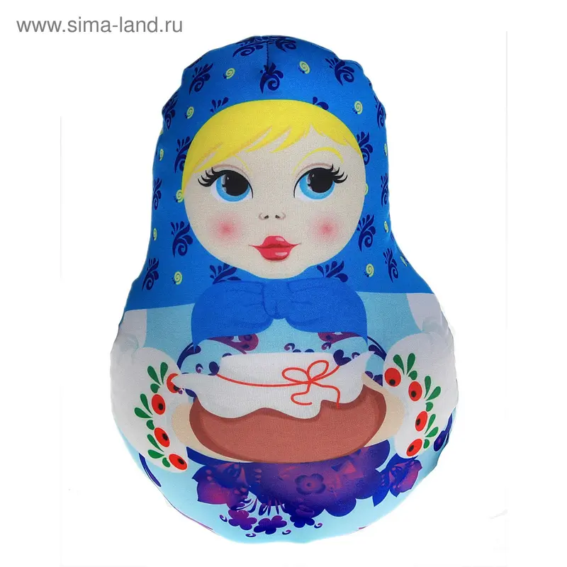 Мягкая игрушка антистресс - подушка "Матрешка"