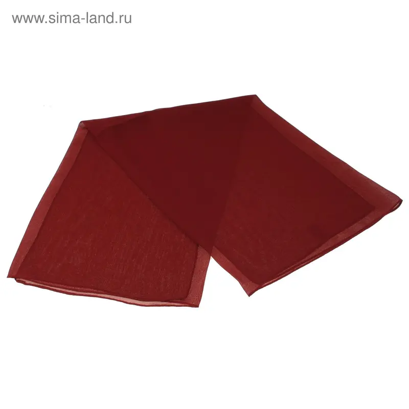 Платок шифоновый PL.M-O/P 68*68 средний однотон и перелив рис 6