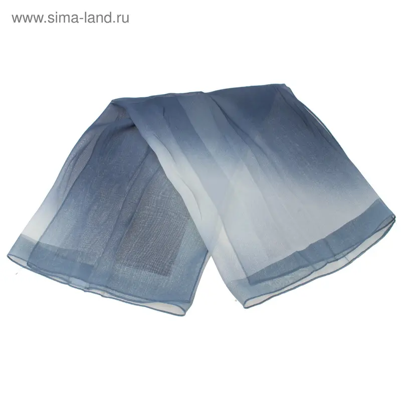 Платок шифоновый PL.M-O/P 68*68 средний однотон и перелив рис 11