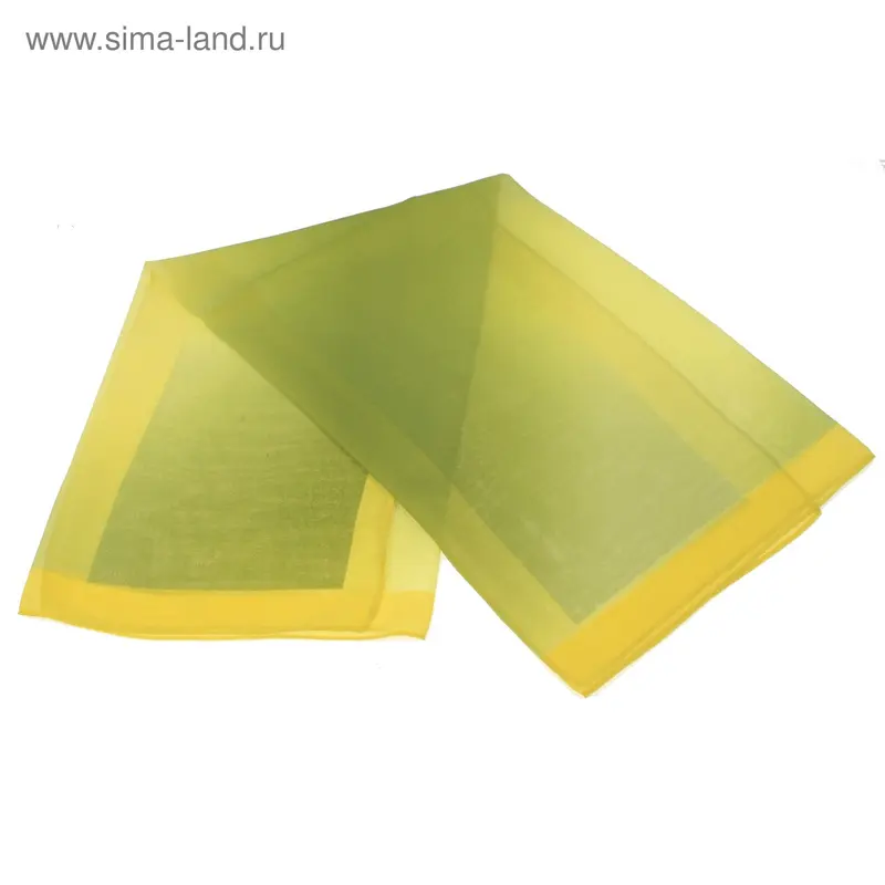 Платок шифоновый PL.M-O/P 68*68 средний однотон и перелив рис 17