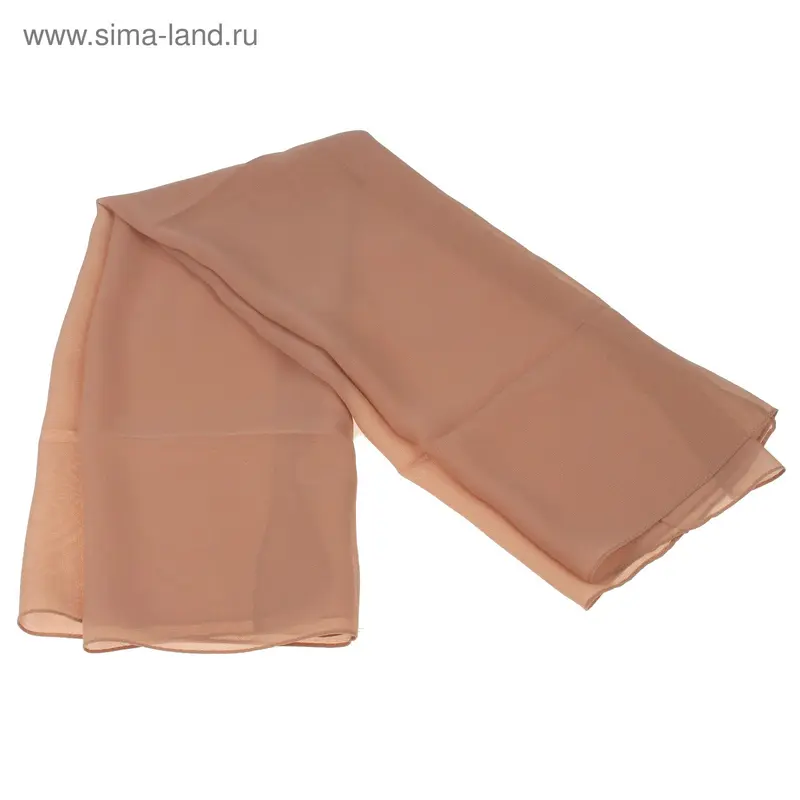 Платок шифоновый PL.M-O/P 68*68 средний однотон и перелив рис 18
