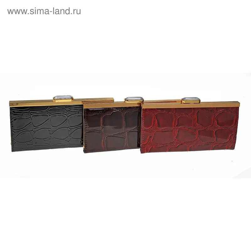 Кошелек женский иск кожа №3081 1,2 10,5*19см