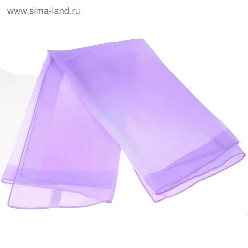 Платок шифоновый PL.M-O/P 68*68 средний однотон и перелив рис