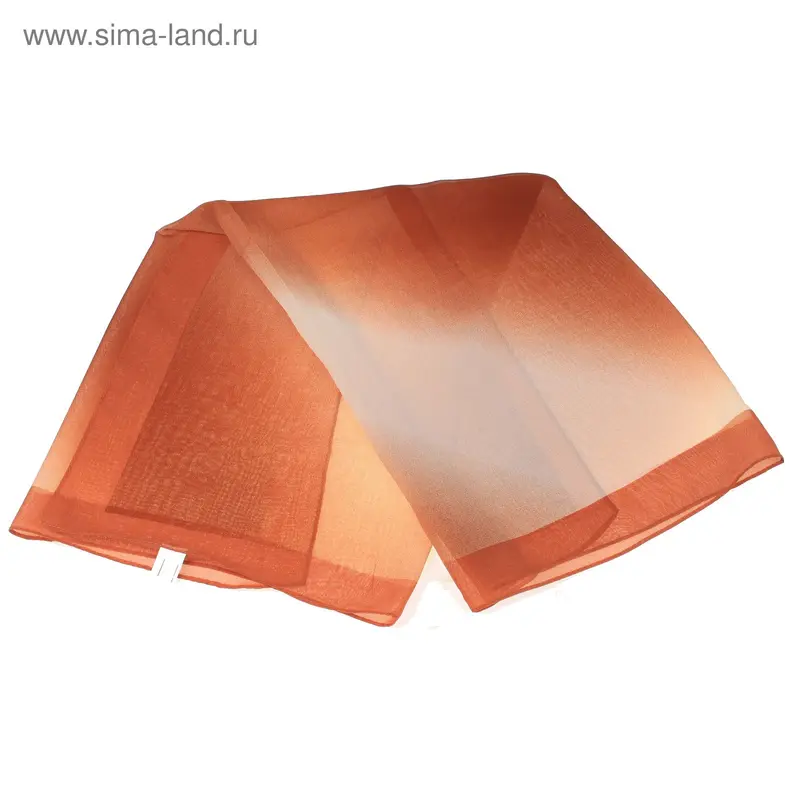 Платок шифоновый PL.M-O/P 68*68 средний однотон и перелив рис 29