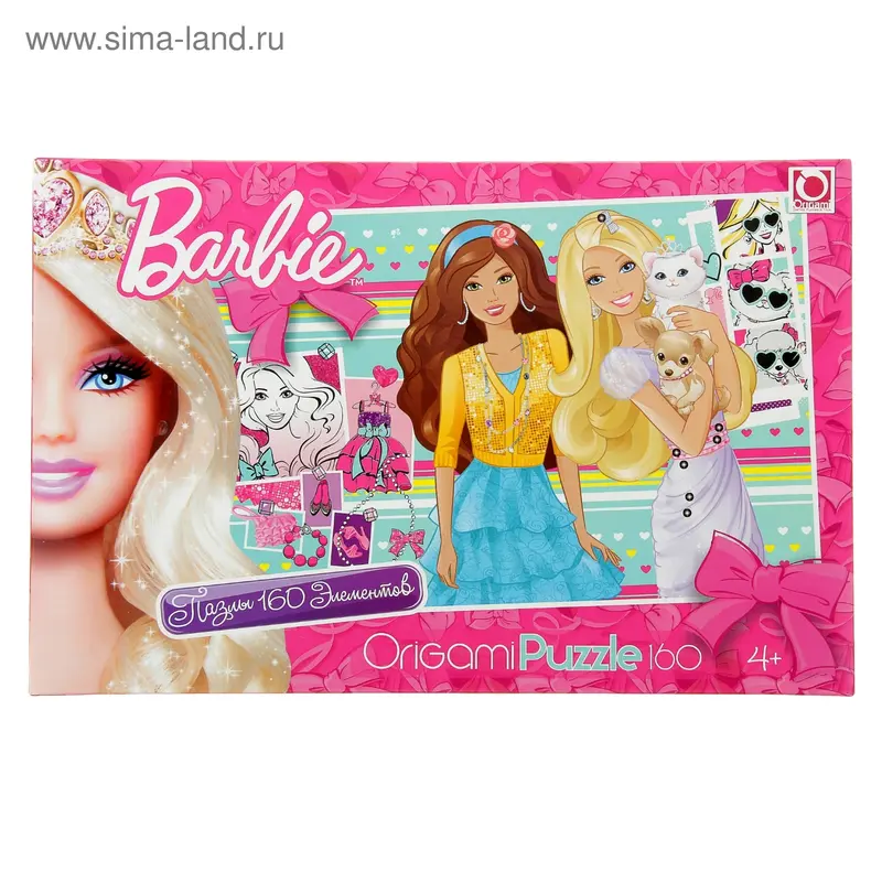Пазлы Barbie, 160 элементов