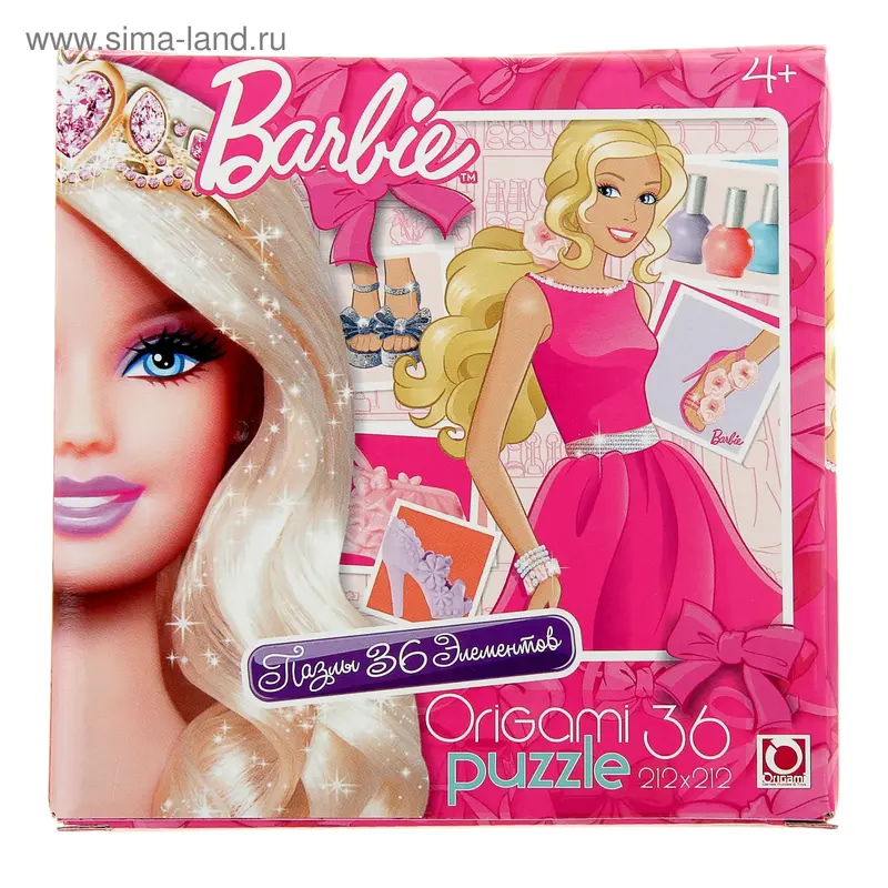 Пазлы Barbie, 36 элементов