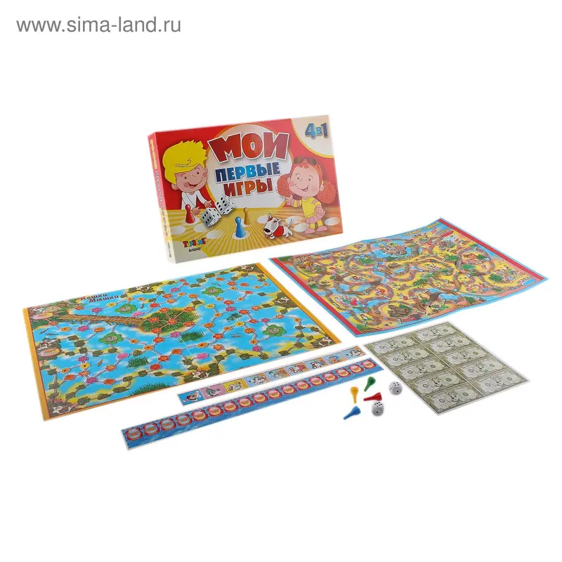 Настольная игра «Мои первые игры»