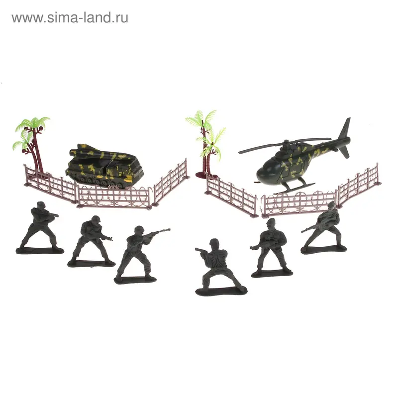 Набор солдатиков "Военный"