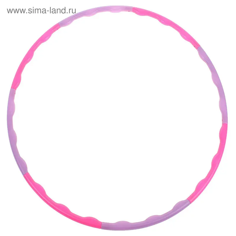 Обруч разборный, d=78 см, толщина 2,5 см, цвета МИКС