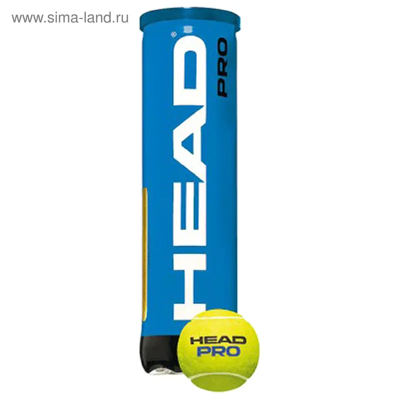 Мяч теннисный Head Pro 3B, набор 3 штуки, одобрено ITF