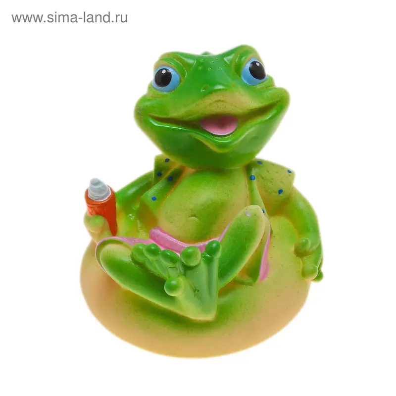 Резиновая игрушка "Квака-задавака"