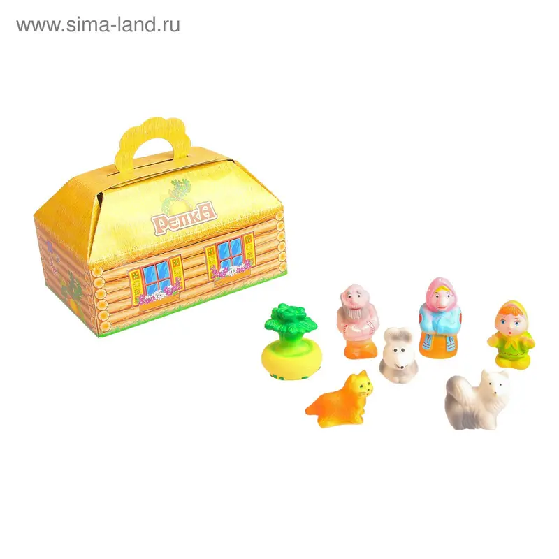 Набор резиновых игрушек "Репка"