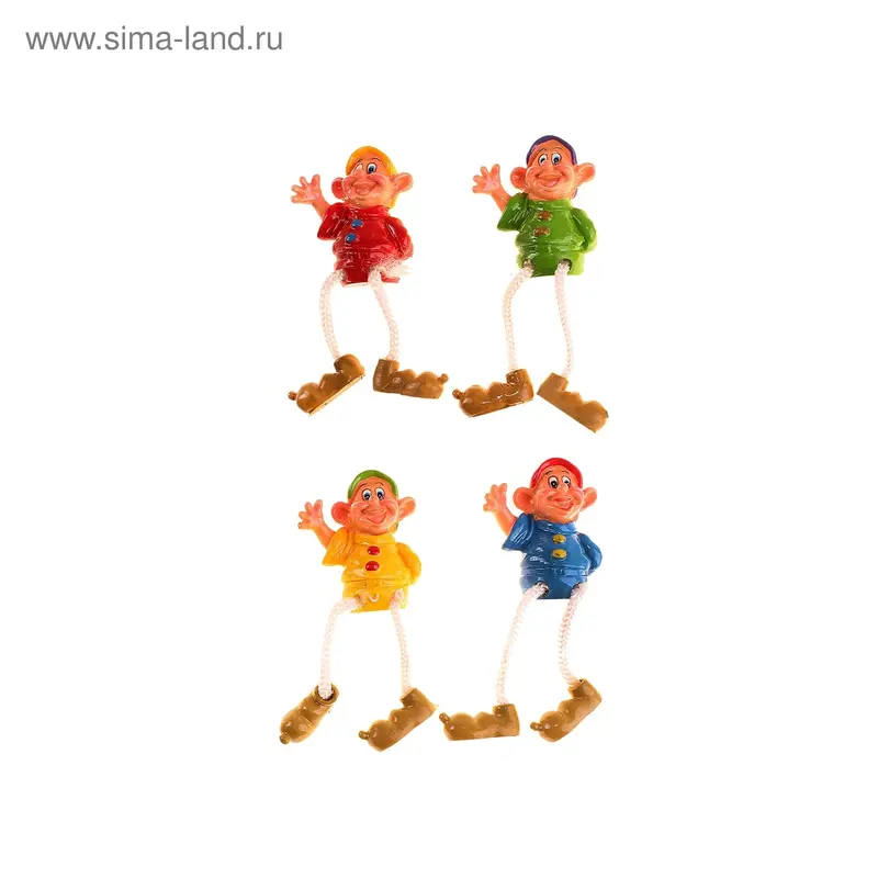 Магнит "Гномик с ножками" 9×4,5 см