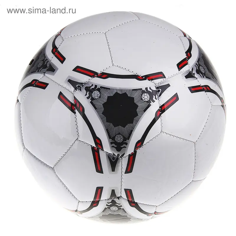 Мяч футбольный EVRO 2012 №5 32 панели PVC 4 подслоя ручная сшивка микс 340гр
