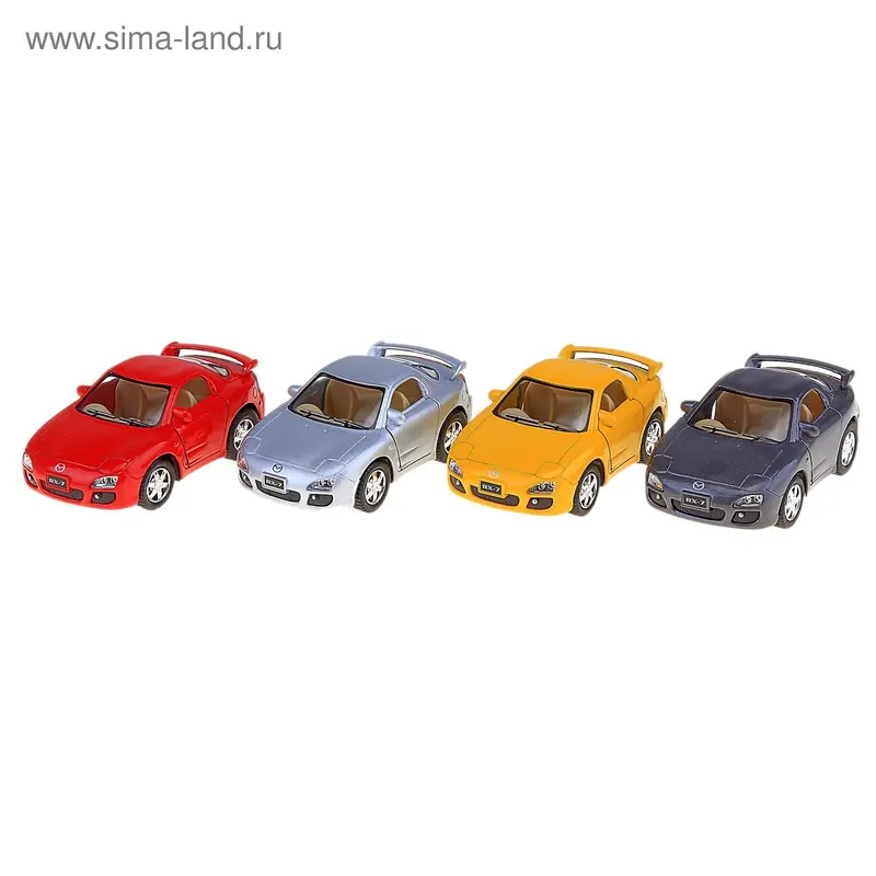 машина мет. фрикц. 4" Mazda RX-7 д/б К14094 микс