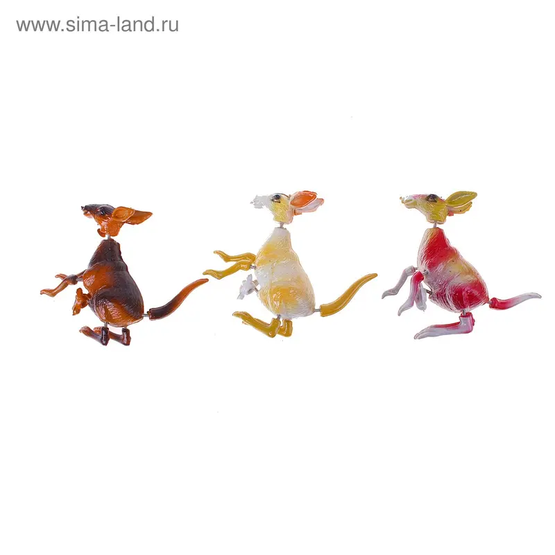 Магнит "Кенгуру, пружинка" 10,5х10 см