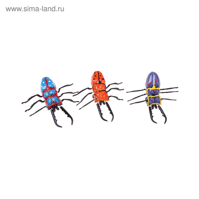 Магнит "Жук, пружинка" 8,5×9 см