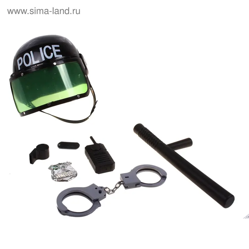 Набор полицейского, с каской