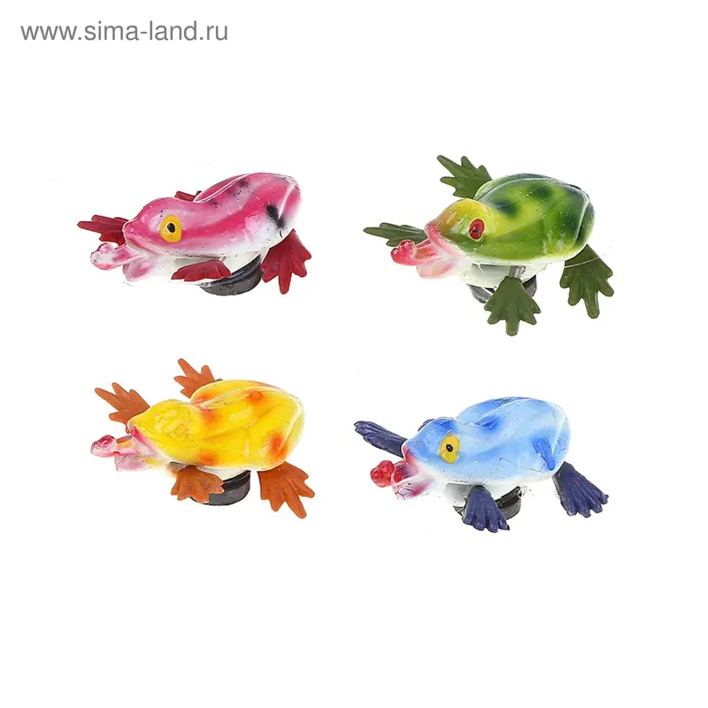 Магнит "Лягушка охотница, пружинка" 4,8×4 см