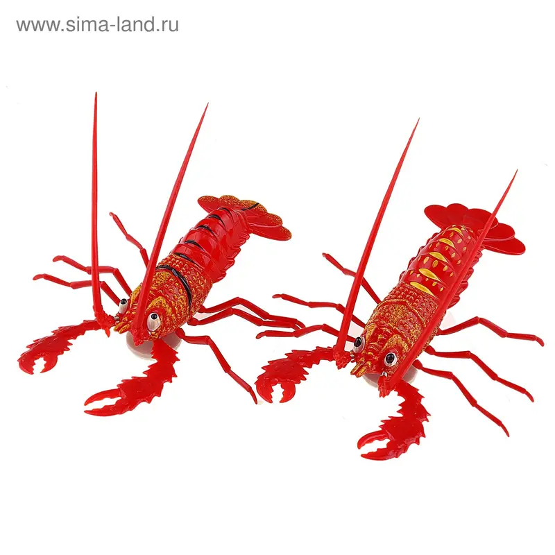 магнит пластик пружинка рак средн 19*14 см