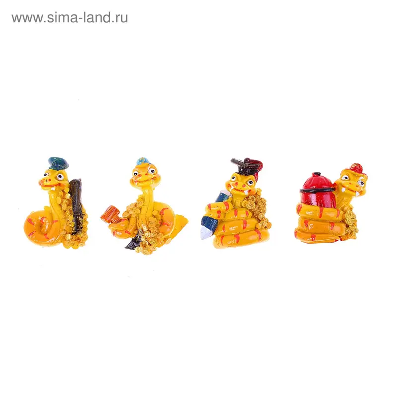 магнит полистоун змейка профи 4*3 см
