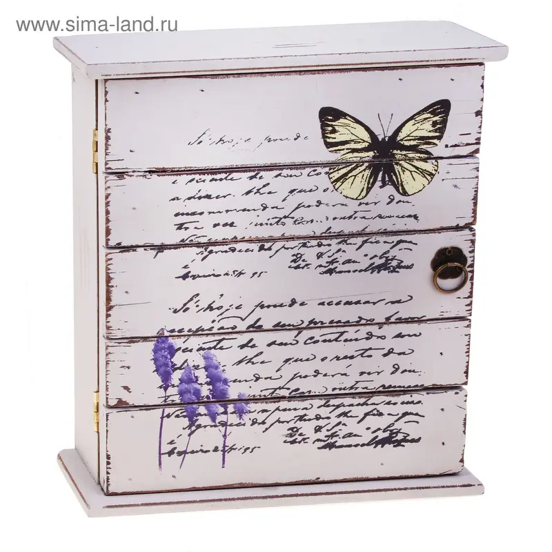 ключница дерево винтаж 26*22*7 см