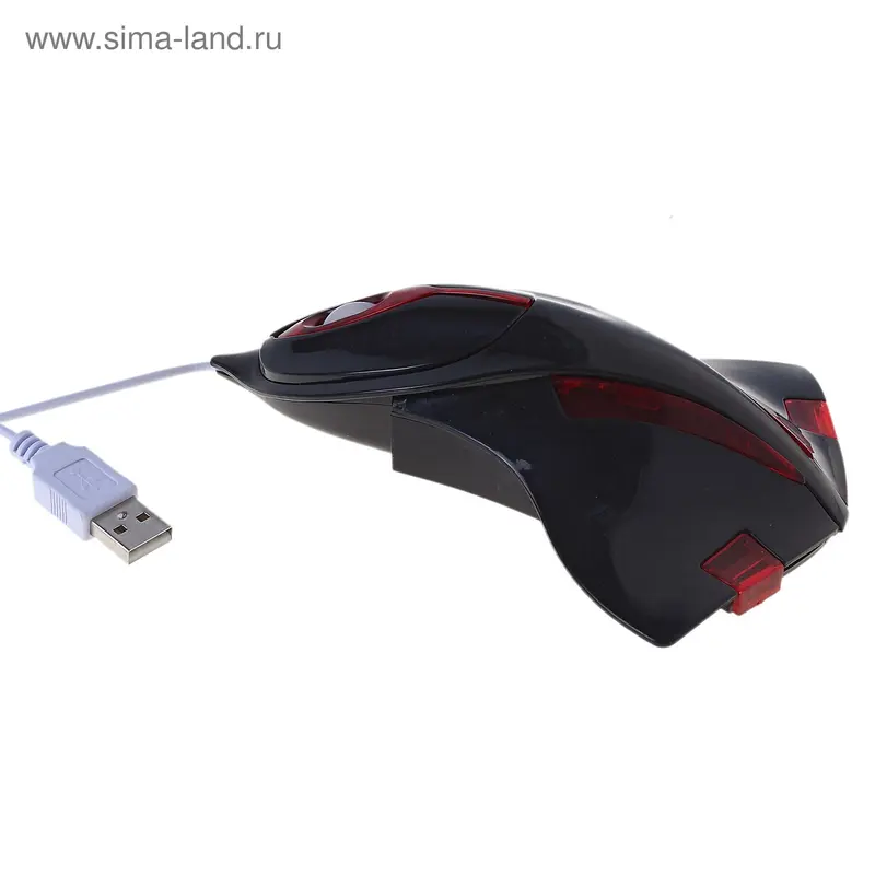 Мышь FF-22, безпроводная, оптическая, в виде самолета, USB