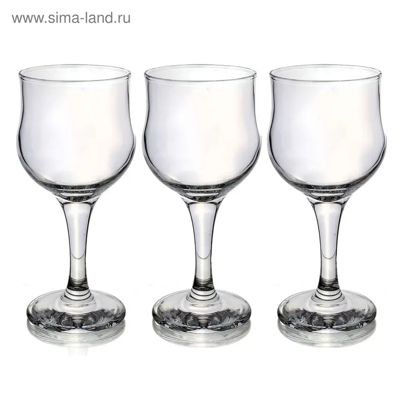 Набор бокалов TULIPE 44167B/ 3 шт, 200 мл (белое вино)