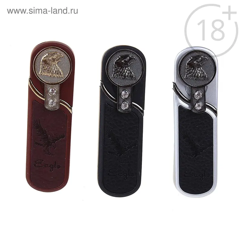 Зажигалка "Орёл гламур", газ, МИКС