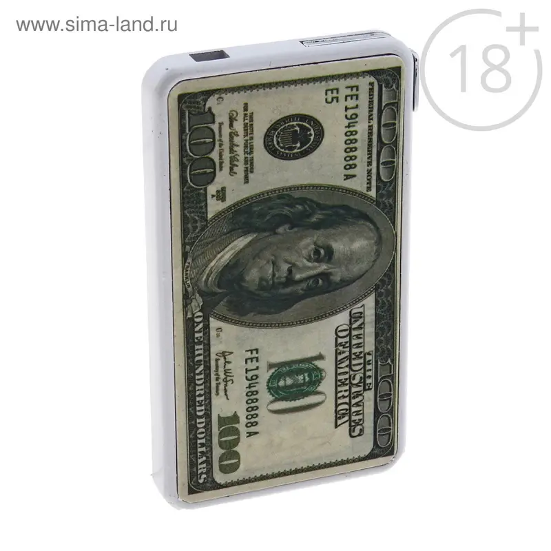 Зажигалка "100 $", пьезо