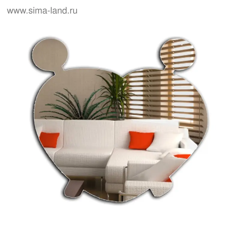 наклейка зеркальная ассорти 44*31 см