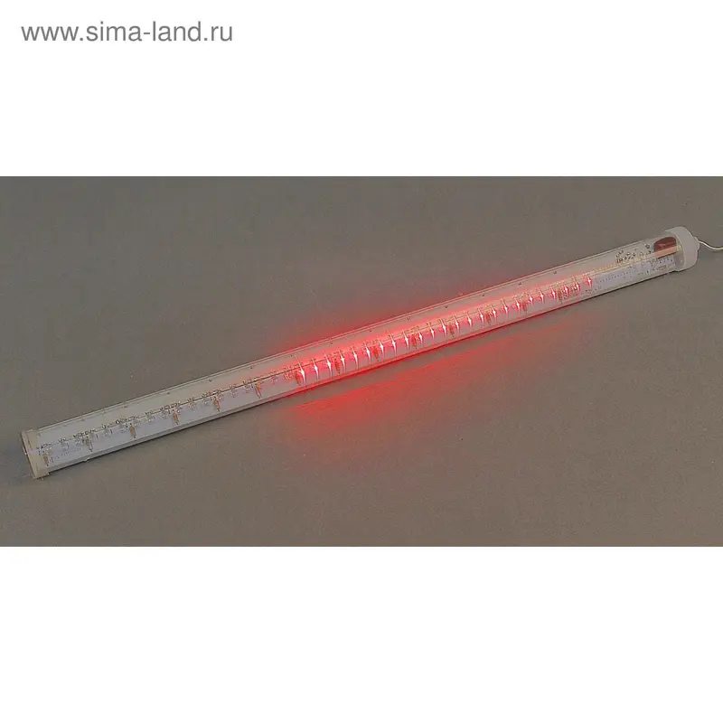 СОСУЛЬКА SPEC, IP44, УМС-2W, D:3 см, В:60 см, LED(SMD)-60-220V, КРАСНЫЙ