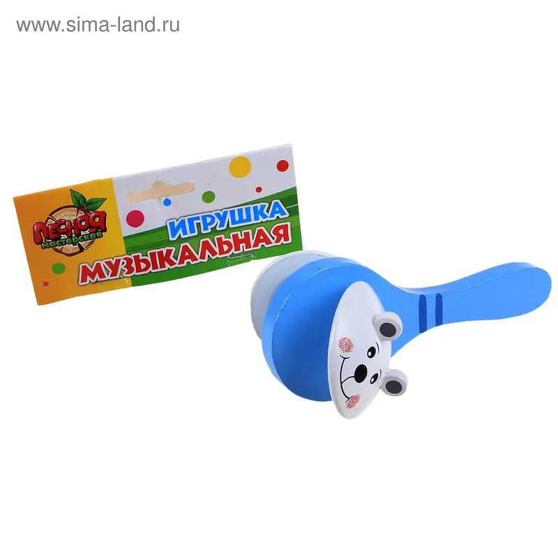 Игрушка музыкальная - колотушка "Мишка"