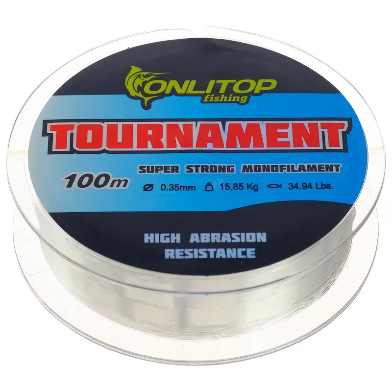 Леска капрон Tournament, d=0,35 мм, 100 м, 14,3 кг