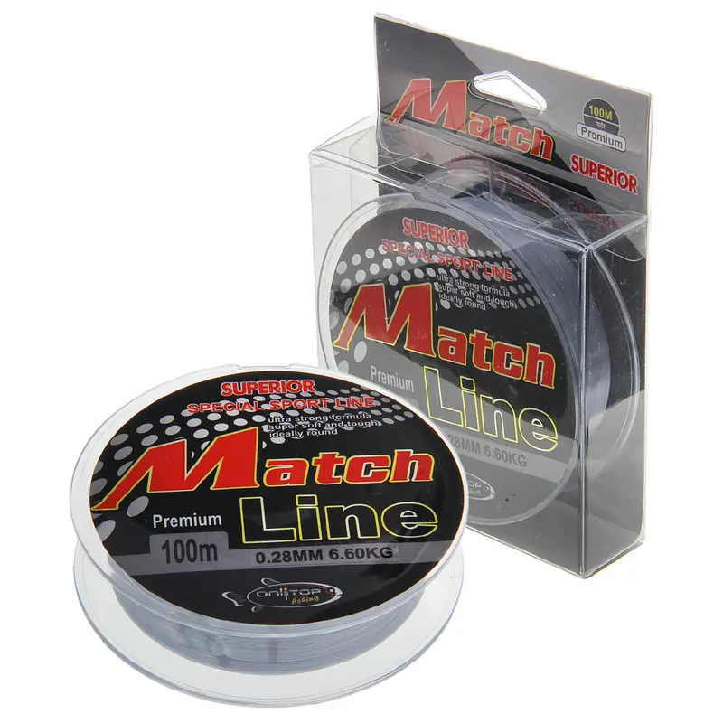Леска капрон SPECIAL SPORT LINE серая d=0,28 мм, 100 м, 6,6 кг