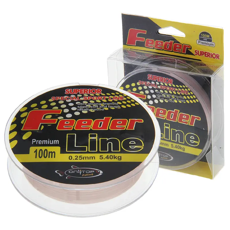 Леска капрон SPECIAL SPORT LINE коричневая d=0,25 мм, 100 м, 5,4 кг