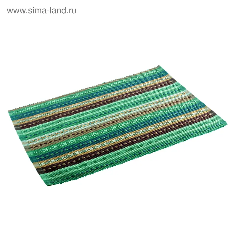 циновка тканая с кистями 30*42 см