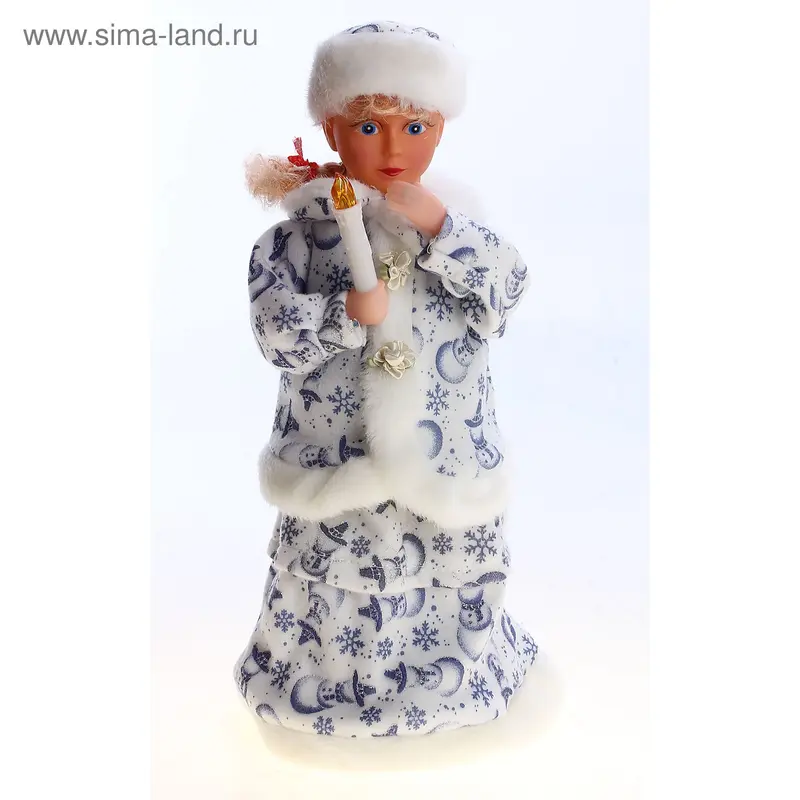снегурочка 40 см (рус мел)