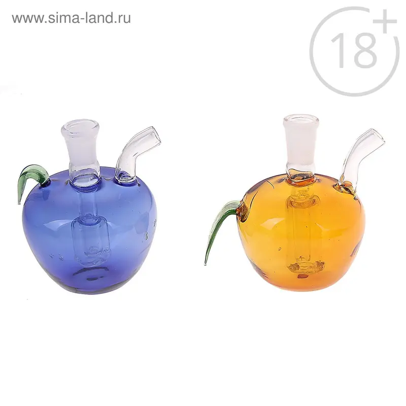 Кальян мини "Яблочко", 10,5 см, в подарочной коробке, микс