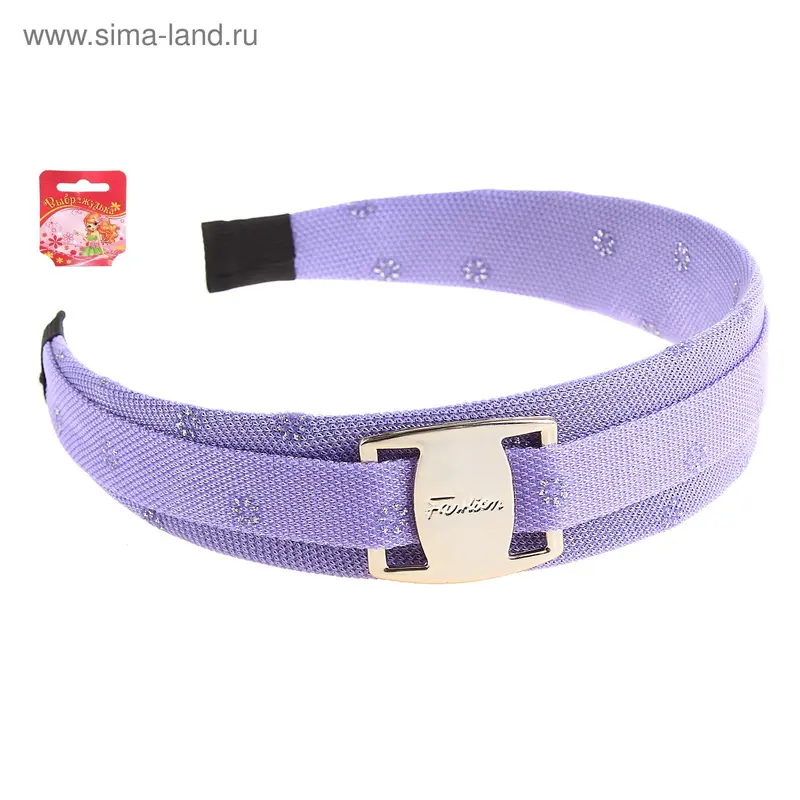 ободок для волос классика 3 см пряжка