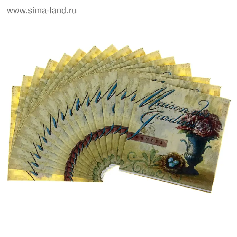 Салфетки бумажные (набор 20 шт.) 33×33 см Природная щедрость