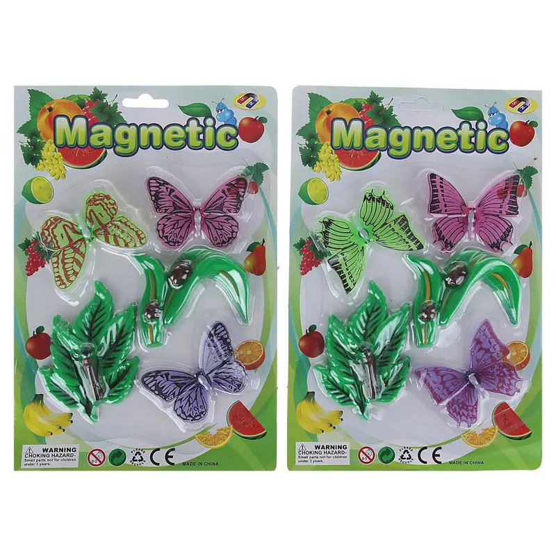 Магнит "Бабочки с листиками" набор 5 шт" 25,5х17 см