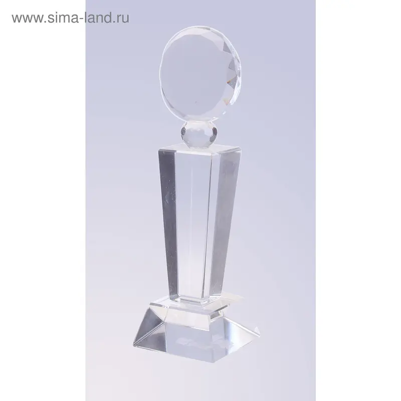 Стекло "Кубок диск" 18х5х5 см