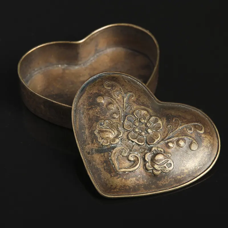 Шкатулка Antique heart, 7 × 8,5 × 2 см