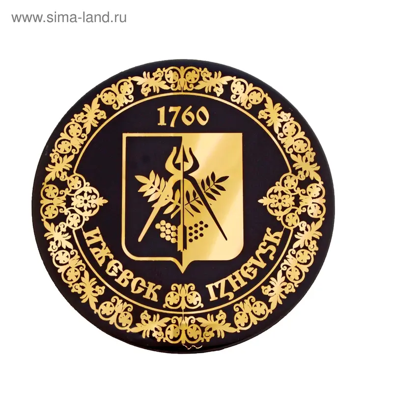 Магнит "Ижевск. Герб", 6 см
