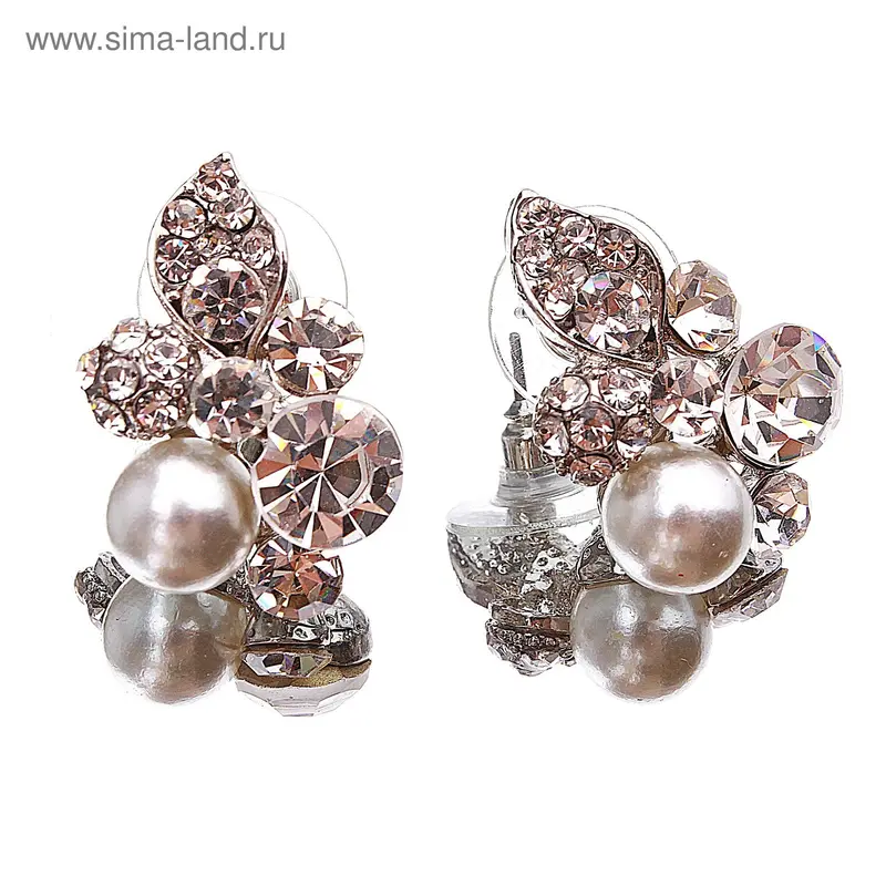 Серьги Лотос «Лист»