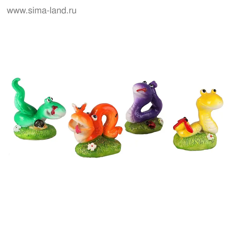 полистоун змейка лак игривая 5*6*3 см