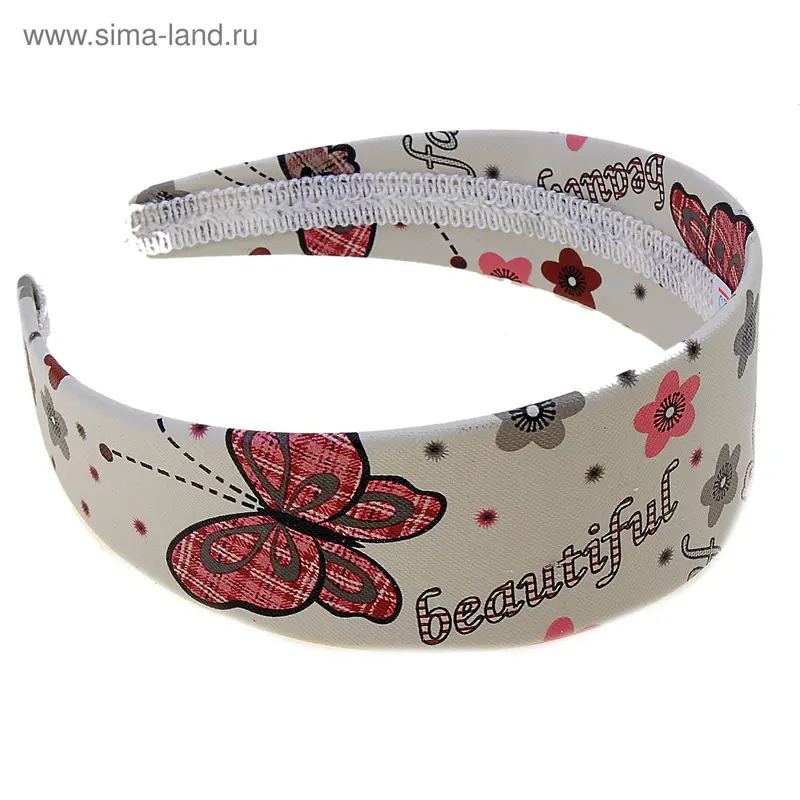 ободок для волос классика бабочки 4,5 см
